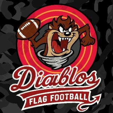 DIABLITOS FOOTBALL FLAG
